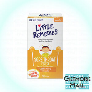 LITTLE REMEDIES - 天然蜂蜜潤喉棒棒糖 10支 -(756184108604) - Image 1